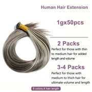 Piano Color 2/613 100% Raw Virgin Straight ITIPs Human Hair Extensions 100g Capsule Keratin I Tips Natural Human Remy Hair Extensions