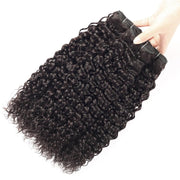 9A Virgin Hair Bundles Water Wave With 4*4 Closure Human Hair Wiyisa