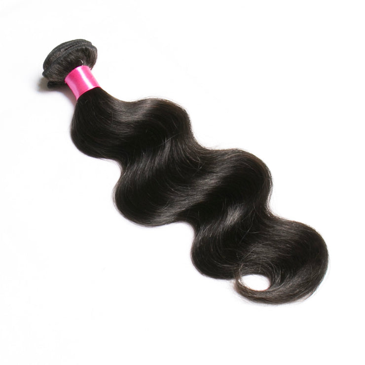 9A Brazilian Body Wave 4 Bundles Human Hair Extensions Natural Black 4 pieces/400g/lot Virgin Hair Weft Wiyisa