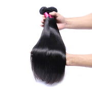 9A Straight Hair Weave 3 Bundles Human Hair Extensions Natural Black 3 pieces/300g/lot Virgin Hair Weft
