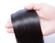9A Virgin hair 3 bundles Straight hair with 13*4 frontal human hair natural color Wiyisa