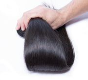 9A Virgin hair 4 bundles Straight with 4*4 closure human hair natural color Wiyisa