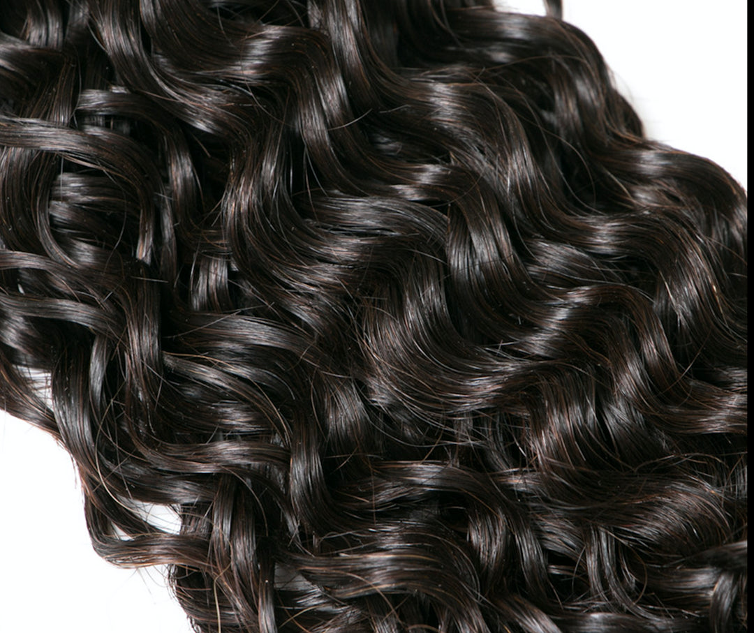 (2) 18inch + (2) 22inch Deep Wave Human Hair Bundle factory Lot